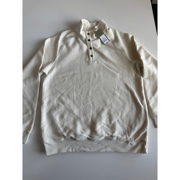 Goodfellow & Co Other - Goodfellow & Co. Men's 1/4 Front Snap‎ Quilted Sweatshirt Size Large